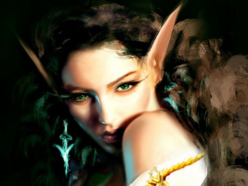 Beautiful elf princess