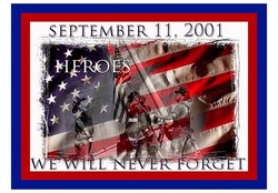 We will never forget