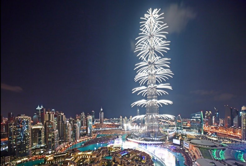 Fireworks in Dubai