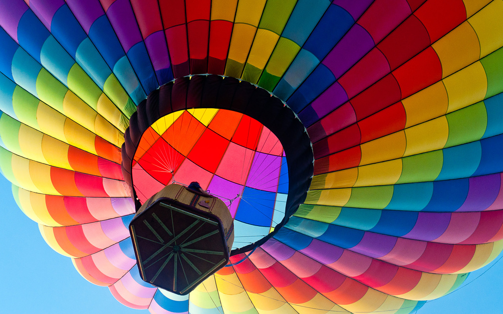 Colorful Hot Air Ballon