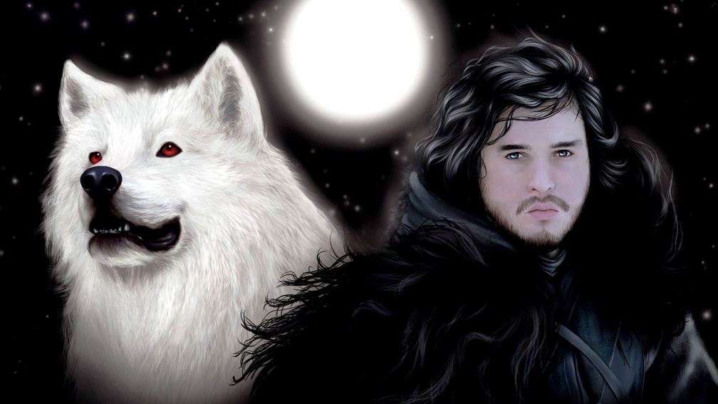 The Moon of White Wolves
