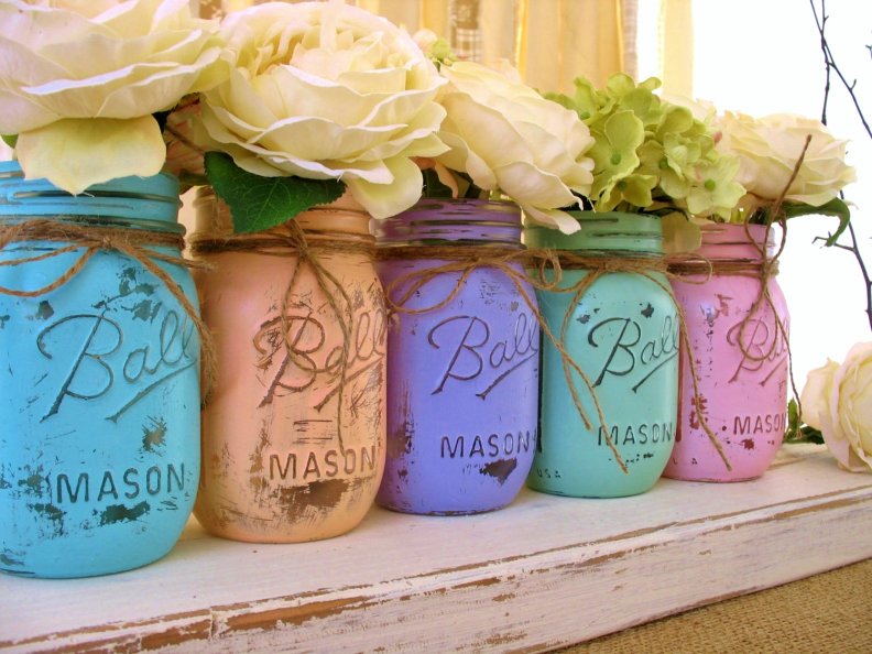 Mason Jar Flowers