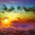 Sunset Between Heaven & Earth