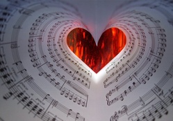 Music Sheet Heart