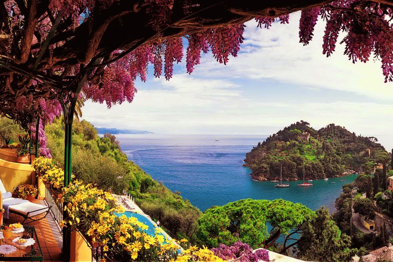 View from Portofino
