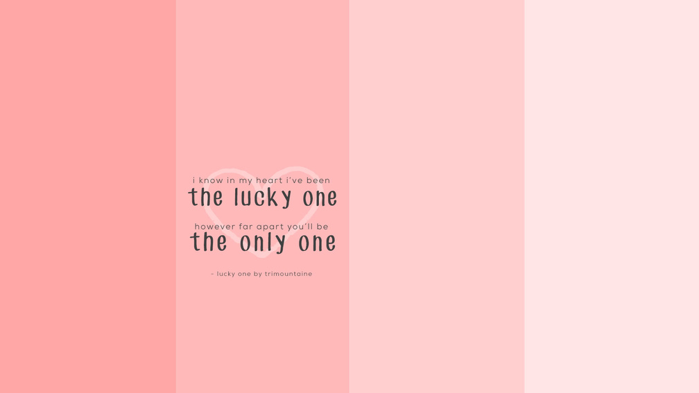 Lucky One ♥ 