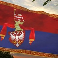 Serbian middle age flag