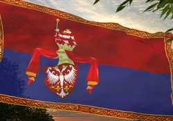 Serbian middle age flag