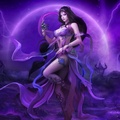 Purple Fantasy Girl
