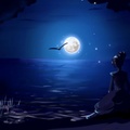 Gazing at the Moon