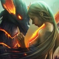 Girl and the Fire Dragon