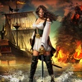Gorgeous Pirate Girl