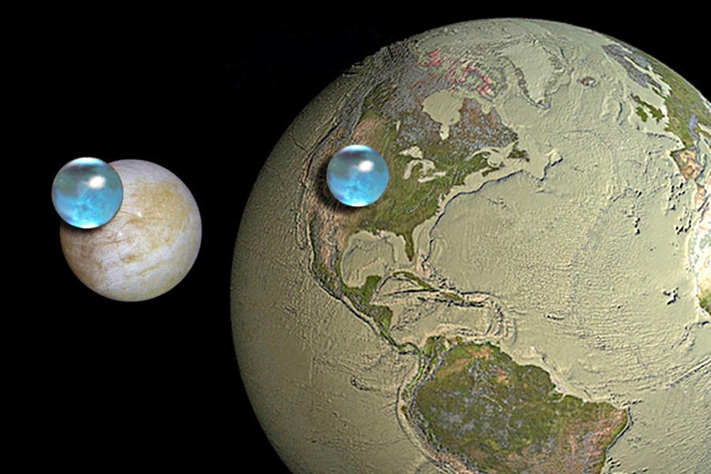 Earth and Europa