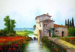 Mediterranean Watermill
