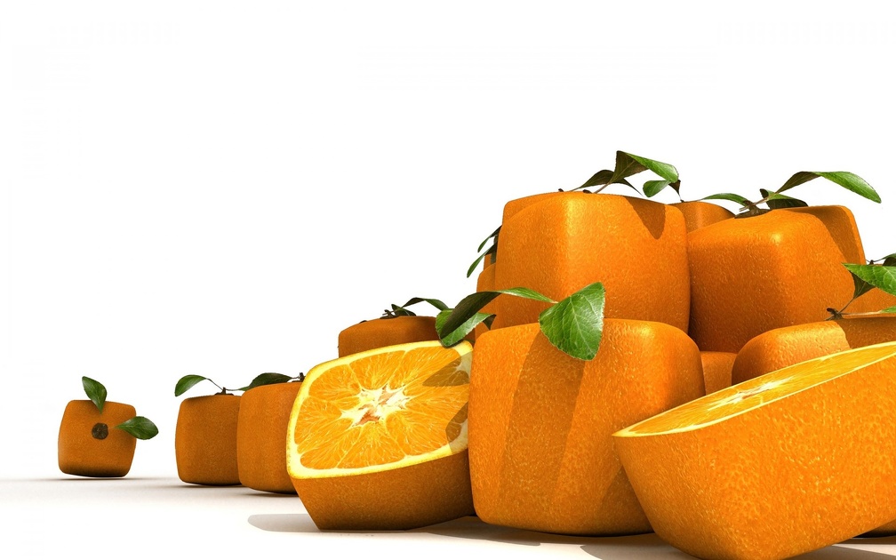 Orange Square Fruit