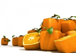 Orange Square Fruit