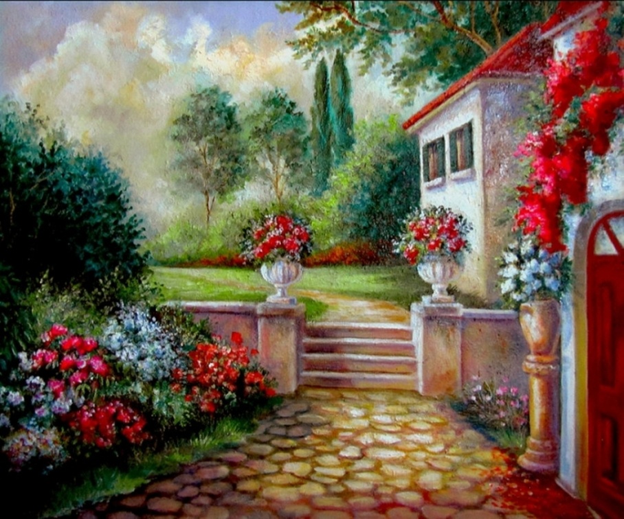 Italian villa with Garden