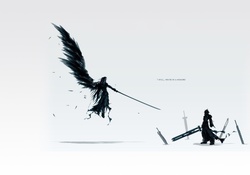Sephiroth and Cloud