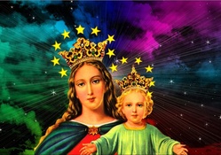 Sweet mother Saint Mary
