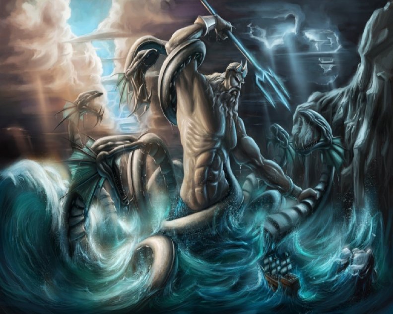 Poseidon VS Sea Serpent