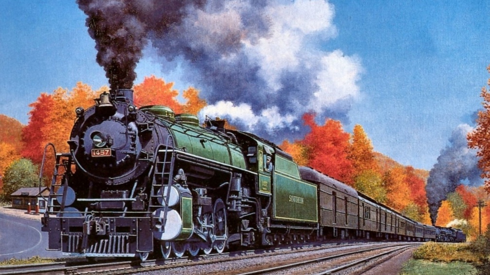 Train Painting