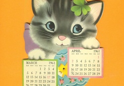 kitty calendar