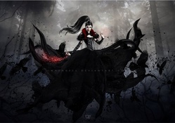 Lady of the crows