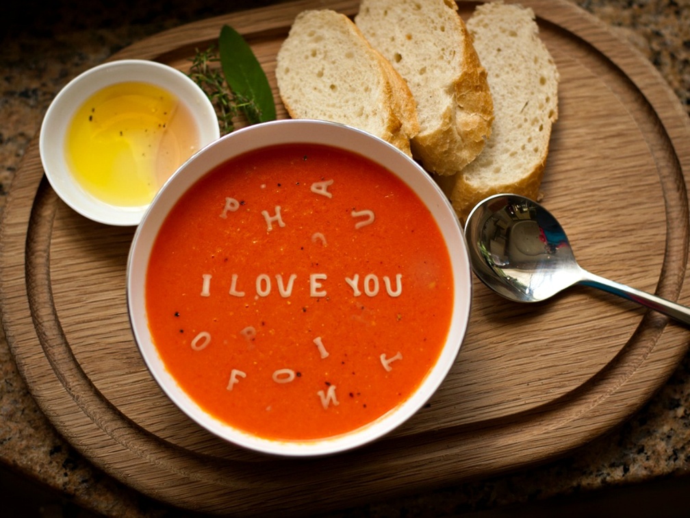 I Love You Soup de Jour