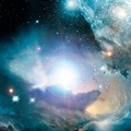 Starry Nebula in Space