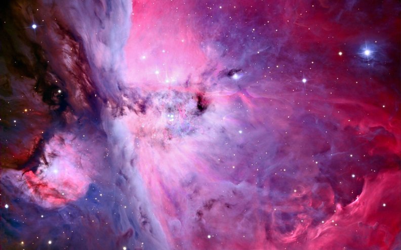 Violet nebula