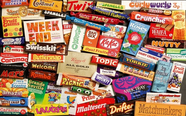 1970's Candy Selection
