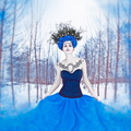♥ Frozen Blue Queen For Beautiful Life ♥