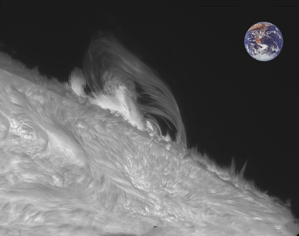 Sun and Prominence