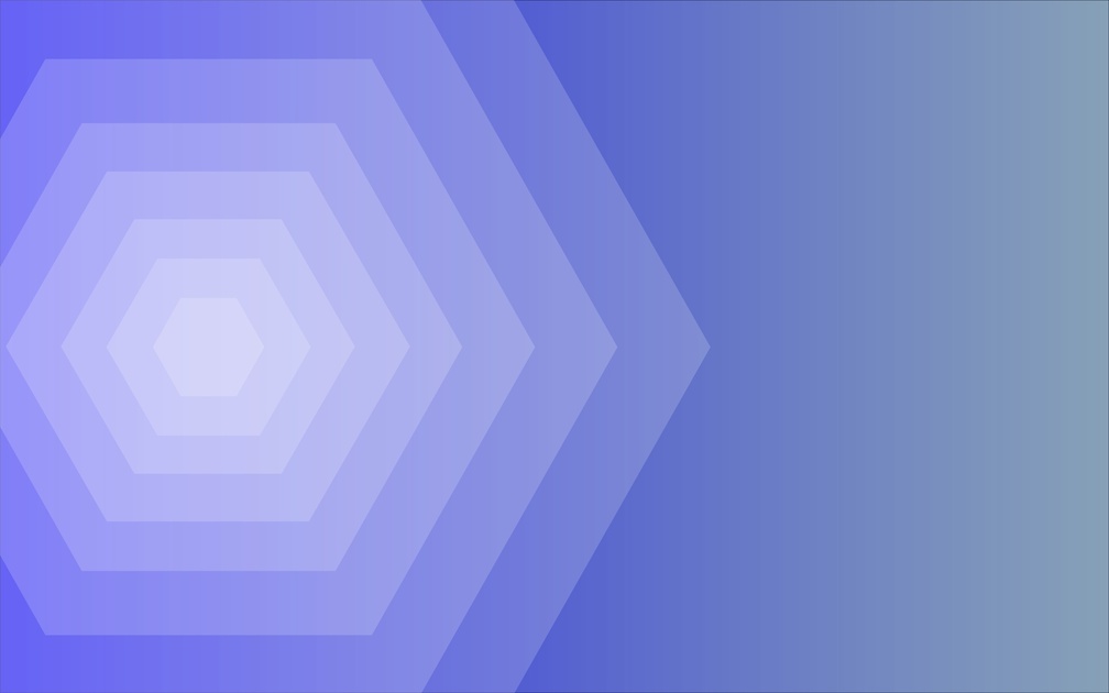 Concentric hexagons