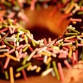 Donut close up