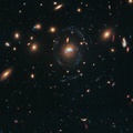 A Blue Bridge of Stars between Cluster Galaxies
