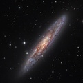 NGC 253 Dusty Island Universe