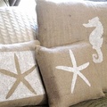 sea symbols _cushions _neutral