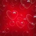 Bubbly hearts