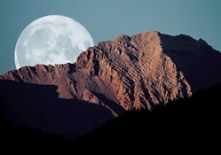 Moon Mountain Landscape