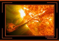 Giant Solar Flare 1200x800