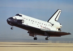 shuttle landing