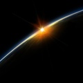 Sunset From Space