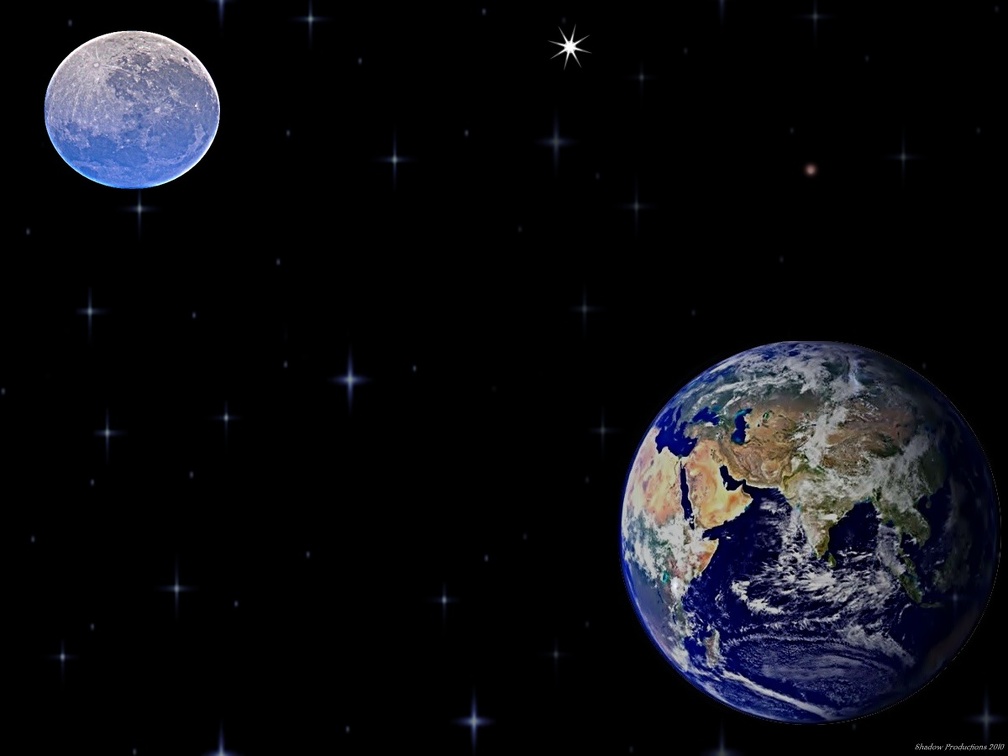 Earth &amp; Moon