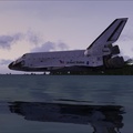 hight landing of shuttles