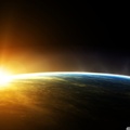 Earth sunrise