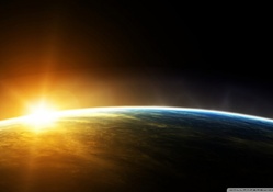 Earth sunrise