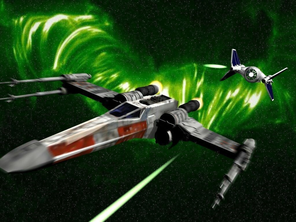 Star Wars X wing VS Tie fighter 2