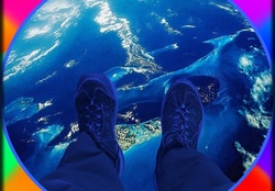 Feet in space