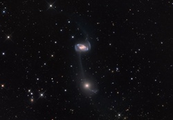 Galaxies on a String